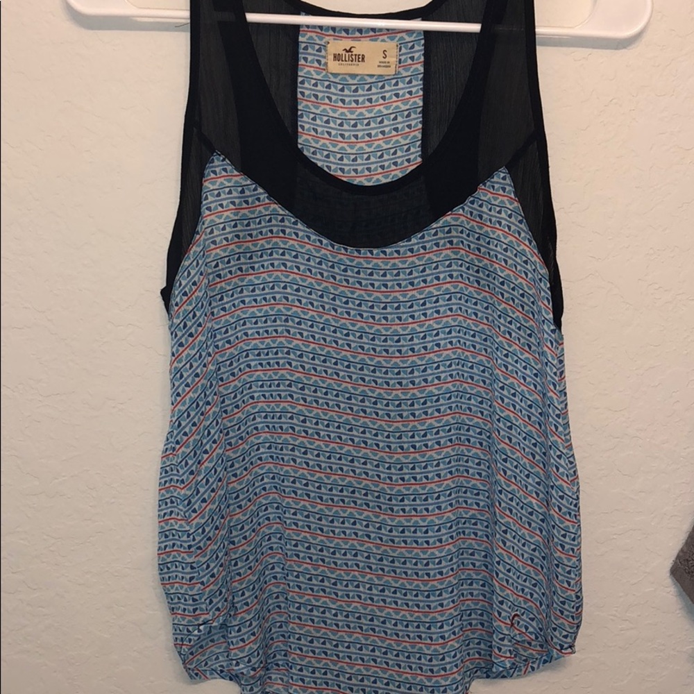 Hollister lose tank top - mild see-through